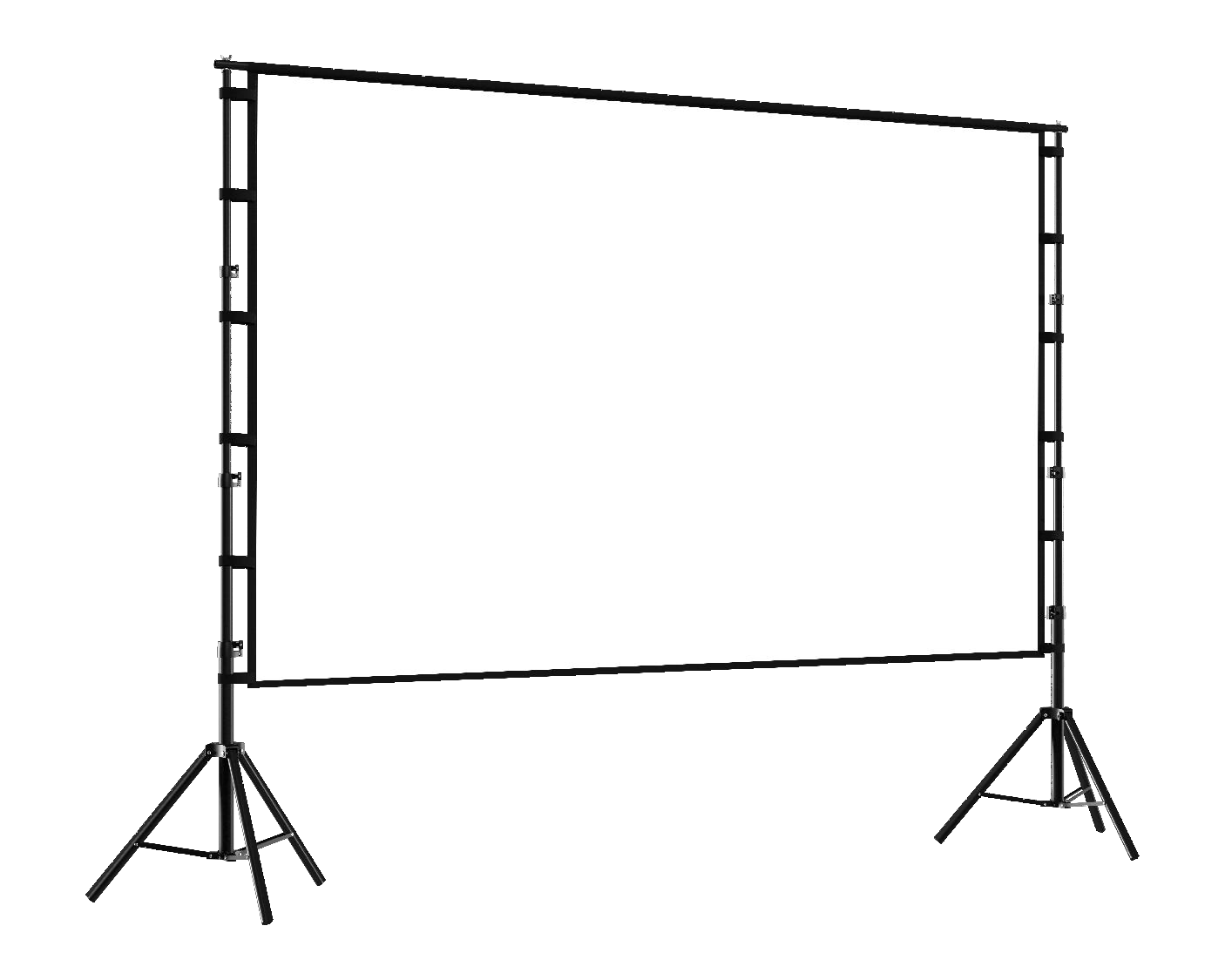 Luxoni Outdoor Projector Screen with Folding Frame – 100”